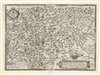 1581 Ortelius Map of the County of Burgundy
