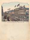 New York Elevated Railroad Station at Bowery and Canal Street. - Alternate View 1 Thumbnail
