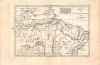 1788 Bonne Map of Northern Brazil, Guyana, the Amazon