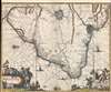 1671 Montanus Map of Brazil