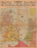 1940 Los Angeles Examiner Pictorial Map of a Possible Nazi Attack on Britain