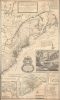 1715 / 1733 Herman Moll 'Beaver Map' of the English Colonies in North America
