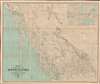 1896 Jörgensen Map of British Columbia, Canada