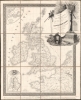 1831 Ales Map of Great Britain, Works of Sir Walter Scott