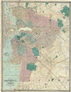 1862 Dripps Map of Brooklyn, New York