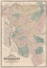 1873 Dripps Map of Brooklyn, New York