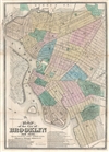1873 Dripps Map of Brooklyn, New York
