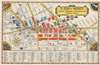 1935 Downtown Brooklyn Association Pictorial Map of Downtown Brooklyn