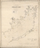 1882 Eldridge Nautical Chart or Map of Buzzard Bay, Massachusetts