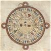 1721 Gemelli Aztec Calendar Wheel