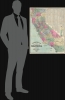 Amerine and Willson's Indexed Township and County Map of California. - Alternate View 1 Thumbnail
