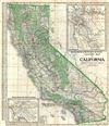 1920s Clason Map of California