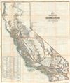 1863 Public Survey Map of California