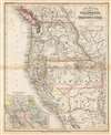 1852 Meyer Map of the Western United States
