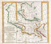 1772 Vaugondy / Diderot Map of California and Alaska ( Anian & Quivira )