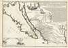 1720 De Fer Map of Insular California and  Mexico