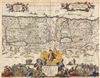 1702 Stoopendaal Map of Canaan (Israel, Palestine, Holy Land)