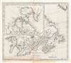 1794 Carey / Lewis Map of Canada