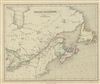 1845 Chambers Map of Canada or the British Possessions in North America