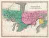 1828 Finley Map of Canada (Ontario, Quebec)