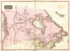 1818 Pinkerton Map of British North America or Canada