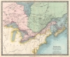 1831 Teesdale Map of Canada and the Great Lakes