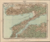 1922 Erkan-ı Harbiye-i Umumiye Matbaası Map of Dardanelles Fortifications