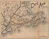 1889 Rand Avery Supply Company Map of Cape Ann, Massachusetts