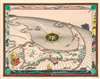 1938 Webb Hamilton Pictorial Map of Cape Cod