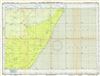 1955 U.S. Air Force Aeronautical Chart or Map of Southeast Somalia