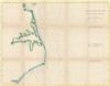 1867 U.S. Coast Survey Map of the Virginia and Carolina Coast - Albemarle Sound