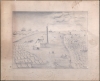1860s Civil War Era Sketch of Cape May, New Jersey