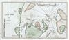 1842 Blunt Map of Cape Poge, Martha's Vineyard, Massachusetts