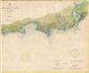 1909 U.S. Coast Survey Map of Cape Romain, South Carolina