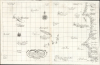 1647 Robert Dudley Map of Senegal, Gambia and the Cape Verde Islands