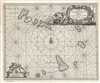 1686 Dapper Map of the Cape Verde Islands