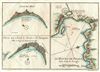 1749 Bellin Map of Cape Verde Islands: May, Praia, Jacques Island
