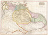 1818 Pinkerton Map of Northeastern South America (Venezuela, Guyana, Surinam)