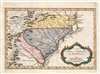 1781 Bellin Map of Carolina and Georgia