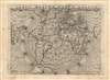 1561 Ruscelli/ Gastaldi Mariner's Map of the World