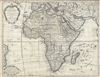 1722 Delisle Map of Africa