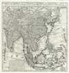 1719 Chatelain Map of East Asia: China, Korea, Japan, India, East Indies