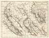 1772 Vaugondy / Diderot Map of California Debunking California as an Island