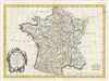 1771 Bonne Map of France