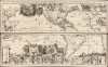1719 Chatelain's Magnificent Map of the Americas and the Pacific