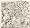A Cartoon Map of Downtown Tokyo or 'What's Where'. - Main View Thumbnail