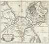 1767 Isaak Tirion Map of Cayenne, French Guiana