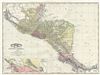 1892 Rand McNally Map of Central America