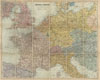 1895 Stanford's Pocket Map of Europe