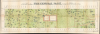 1856 Viele Plan or Map of Central Park (first map of Central Park, 2 pieces)